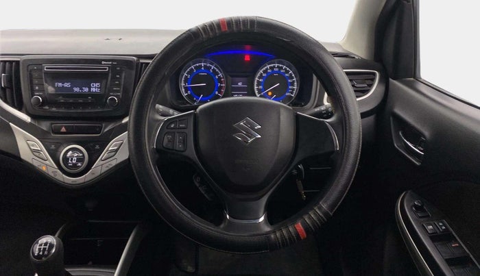 2016 Maruti Baleno DELTA PETROL 1.2, Petrol, Manual, 40,138 km, Steering Wheel Close Up