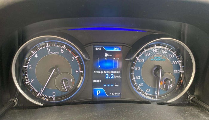 2022 Maruti XL6 ZETA AT, Petrol, Automatic, 49,247 km, Odometer Image