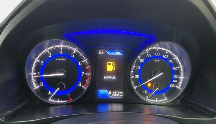 2016 Maruti Baleno ZETA PETROL 1.2, Petrol, Manual, 33,875 km, Odometer Image
