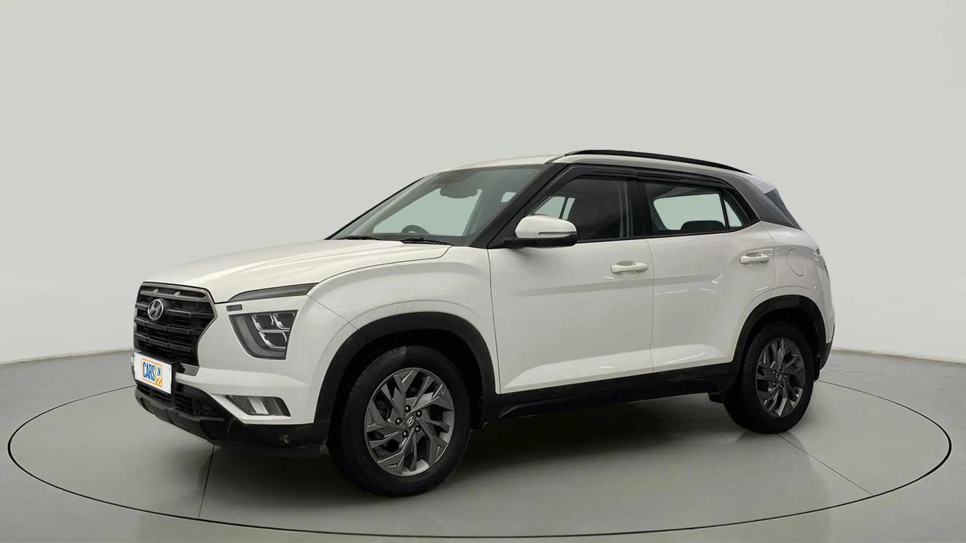 2020 Hyundai Creta SX (O) 1.4 TURBO DCT, Petrol, Automatic, 79,175 km, Left Front Diagonal