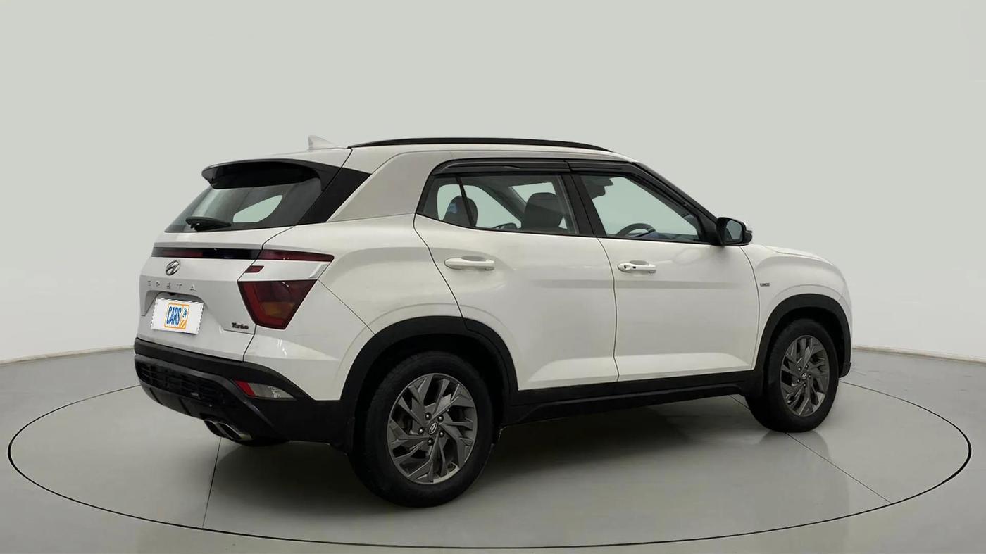 2020 Hyundai Creta SX (O) 1.4 TURBO DCT, Petrol, Automatic, 79,175 km, Right Back Diagonal