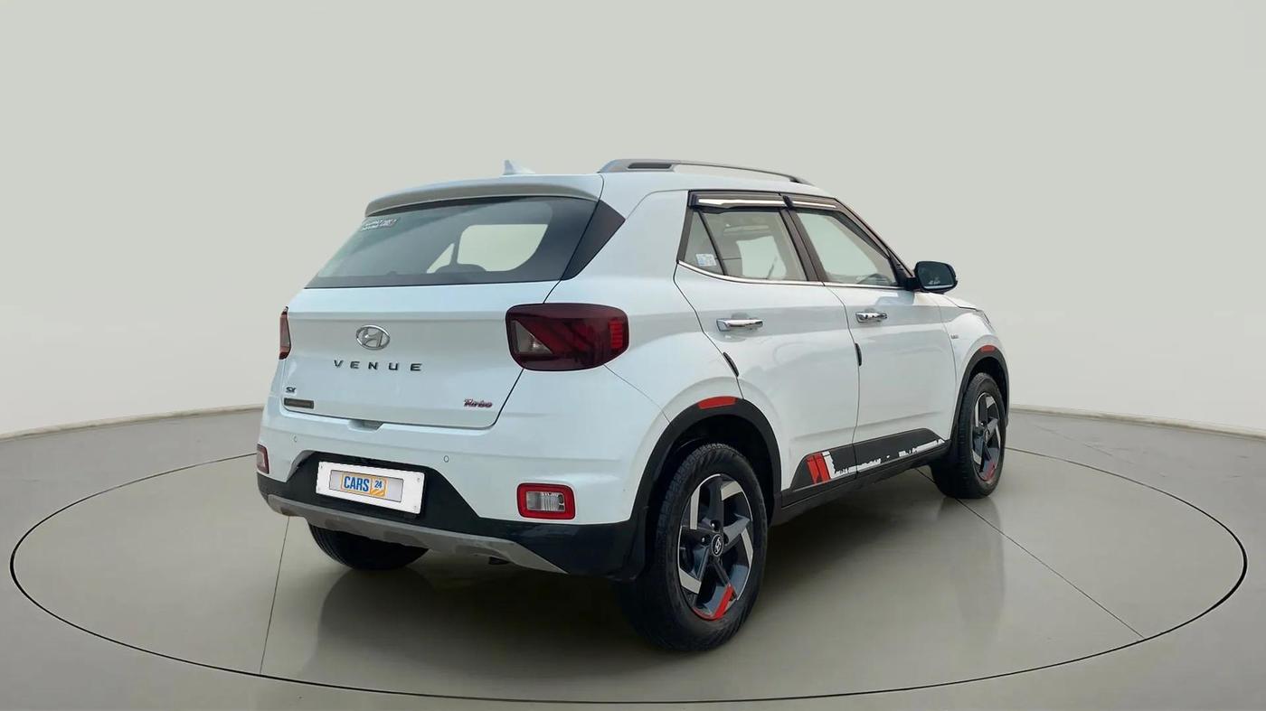 2019 Hyundai VENUE SX PLUS 1.0 TURBO DCT, Petrol, Automatic, 59,176 km, Right Back Diagonal