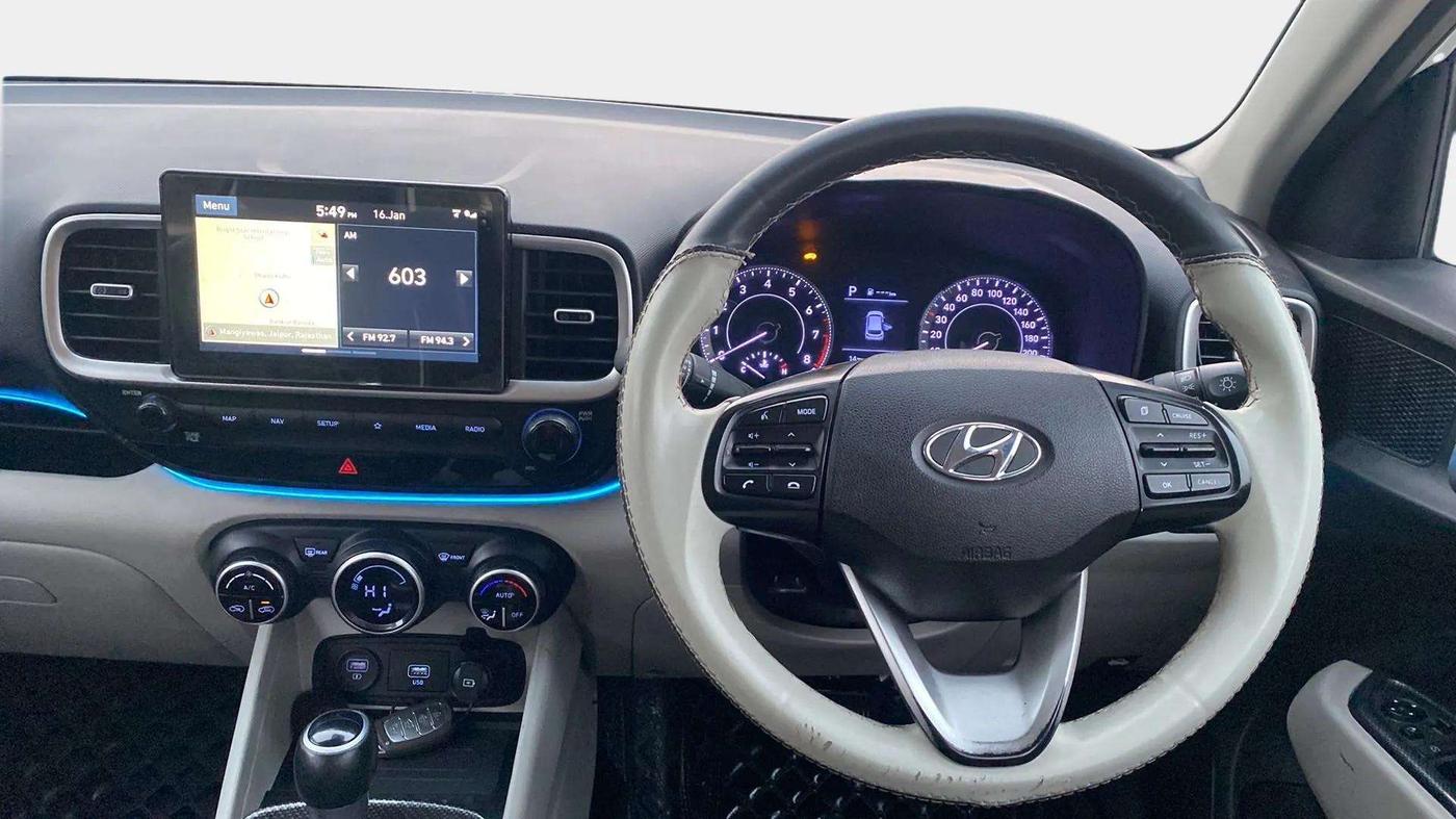 2019 Hyundai VENUE SX PLUS 1.0 TURBO DCT, Petrol, Automatic, 59,176 km, Steering Wheel Close Up
