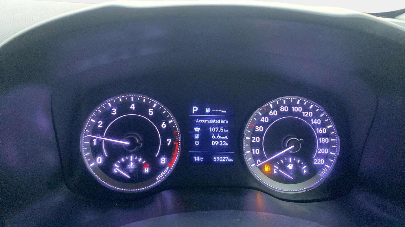 2019 Hyundai VENUE SX PLUS 1.0 TURBO DCT, Petrol, Automatic, 59,176 km, Odometer Image