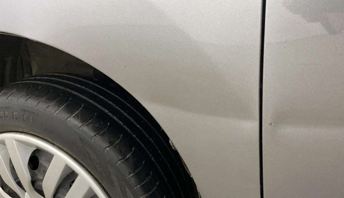 2016 Maruti Wagon R 1.0 VXI AMT, Petrol, Automatic, 99,290 km, Left fender - Slightly dented