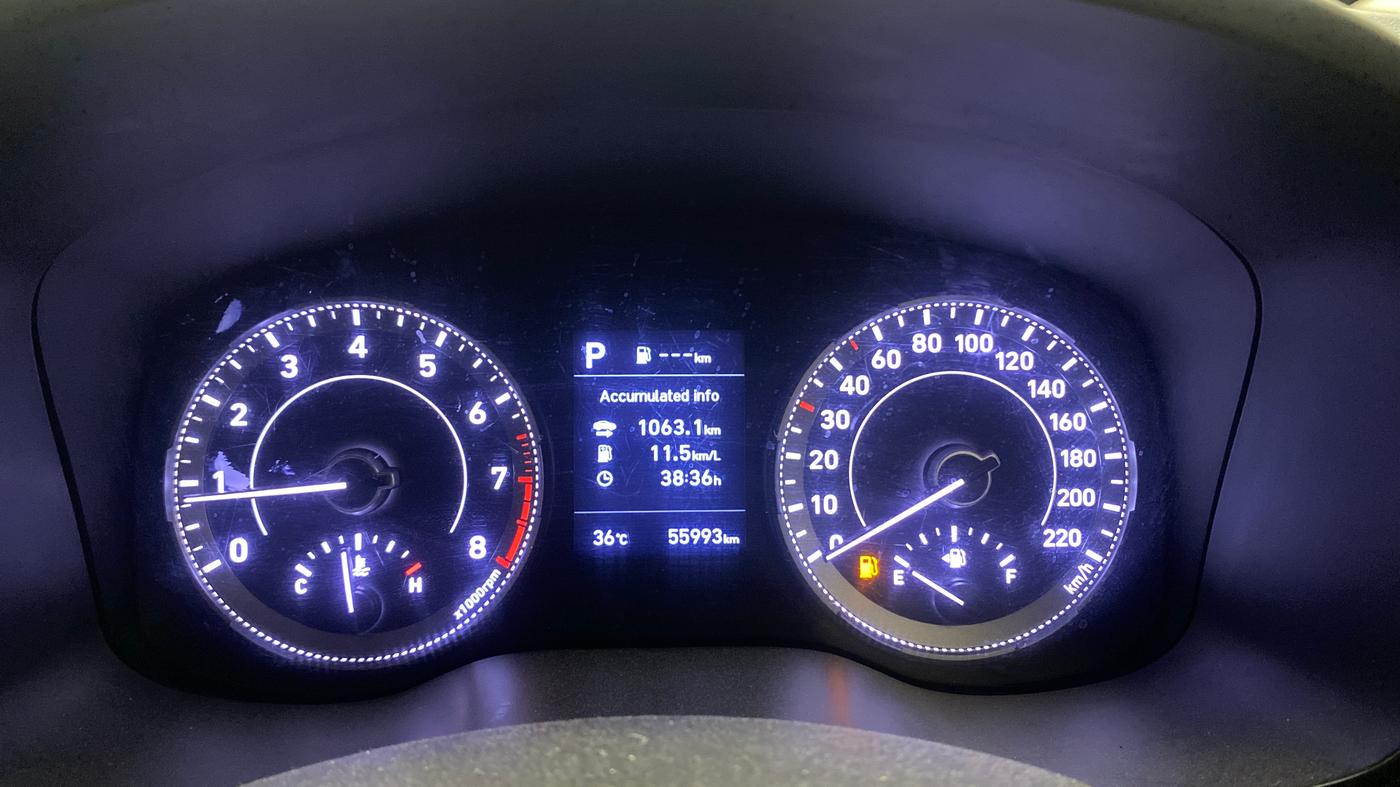 2019 Hyundai VENUE SX PLUS 1.0 TURBO DCT, Petrol, Automatic, 56,092 km, Odometer Image