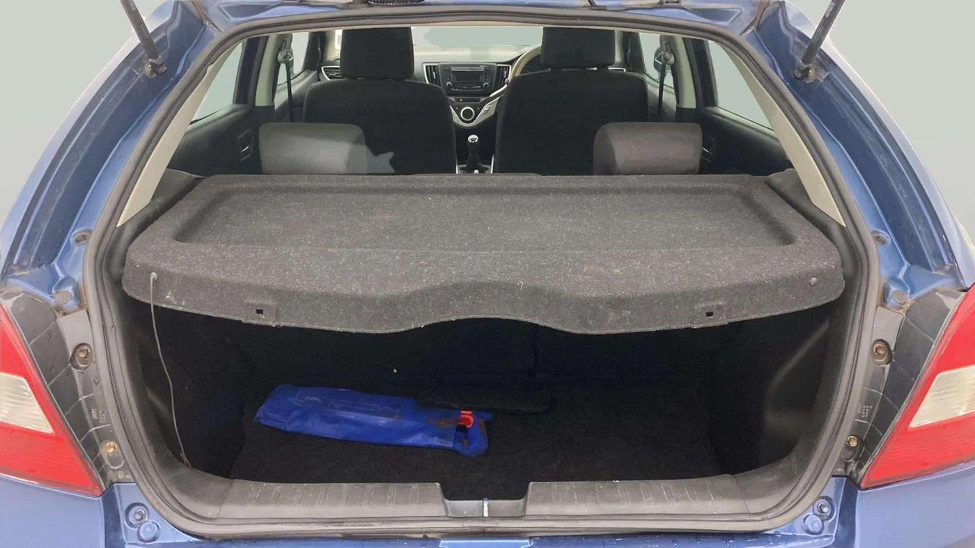 2017 Maruti Baleno ZETA PETROL 1.2, Petrol, Manual, 23,059 km, Boot Inside