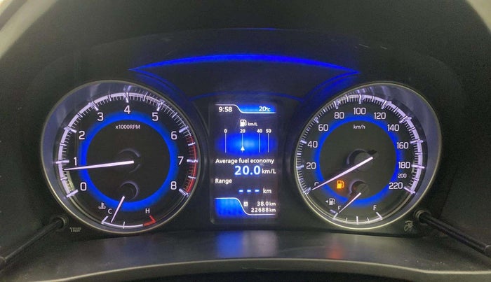 2017 Maruti Baleno ZETA PETROL 1.2, Petrol, Manual, 22,743 km, Odometer Image