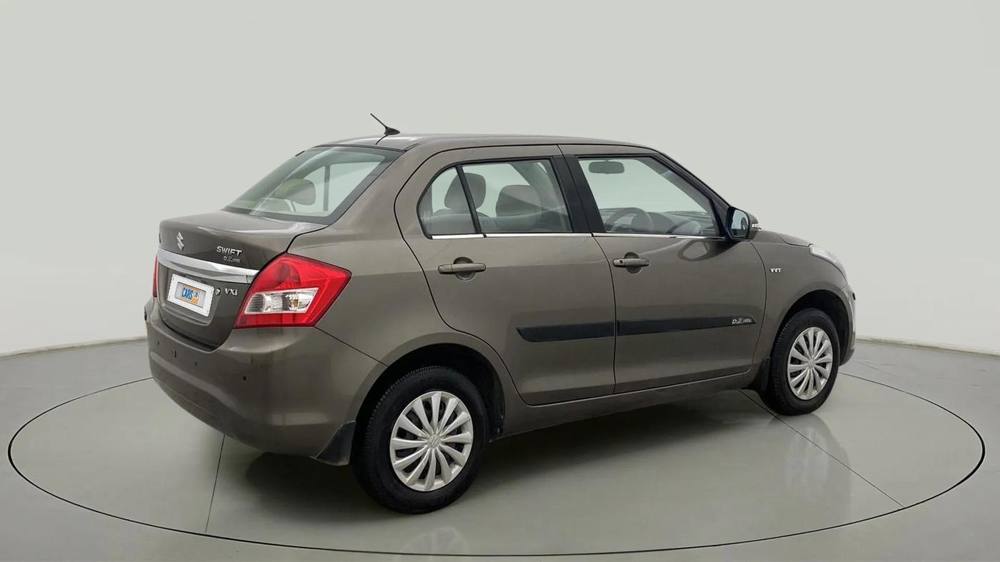 2017 Maruti Swift Dzire VXI (O), Petrol, Manual, 17,923 km, Right Back Diagonal