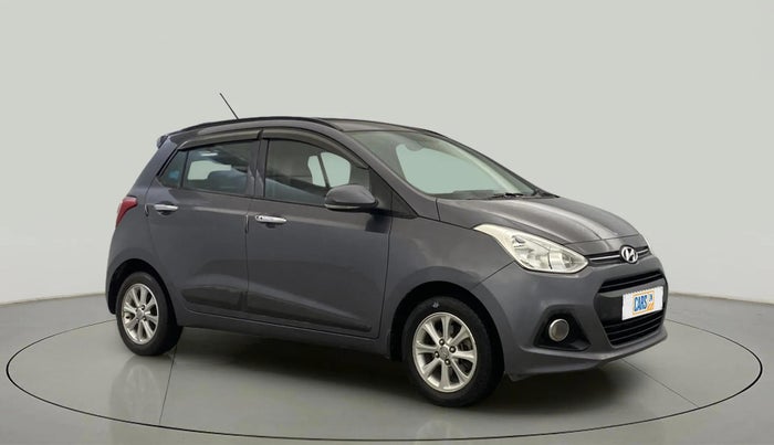 2015 Hyundai Grand i10 ASTA 1.2 KAPPA VTVT, Petrol, Manual, 49,674 km, Right Front Diagonal