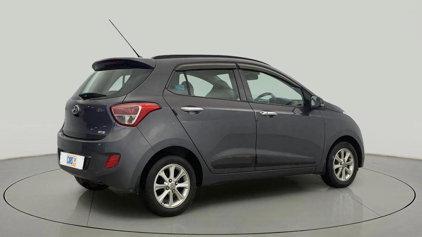 2015 Hyundai Grand i10 ASTA 1.2 KAPPA VTVT, Petrol, Manual, 49,832 km, Right Back Diagonal