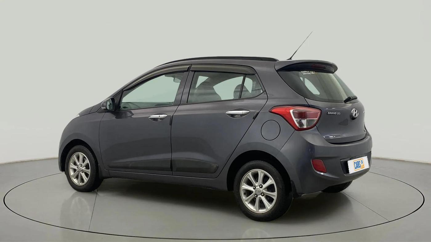 2015 Hyundai Grand i10 ASTA 1.2 KAPPA VTVT, Petrol, Manual, 49,832 km, Left Back Diagonal