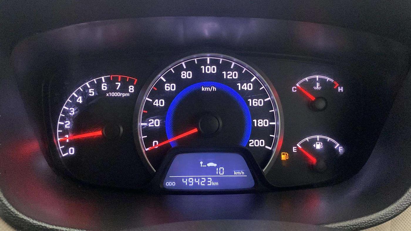 2015 Hyundai Grand i10 ASTA 1.2 KAPPA VTVT, Petrol, Manual, 49,832 km, Odometer Image