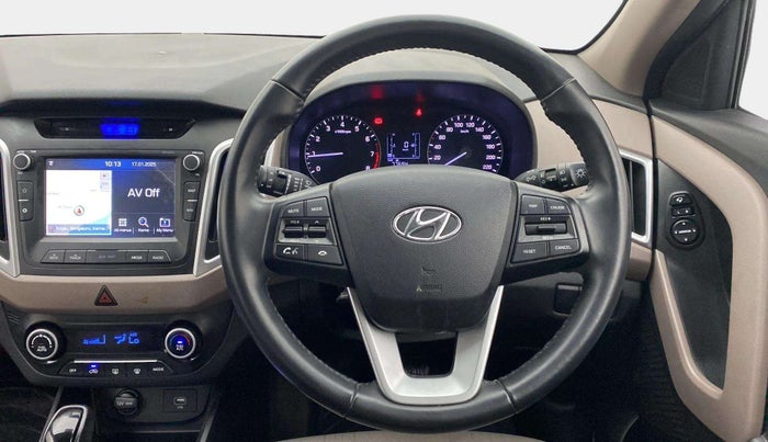 2019 Hyundai Creta SX AT 1.6 PETROL, Petrol, Automatic, 23,189 km, Steering Wheel Close Up