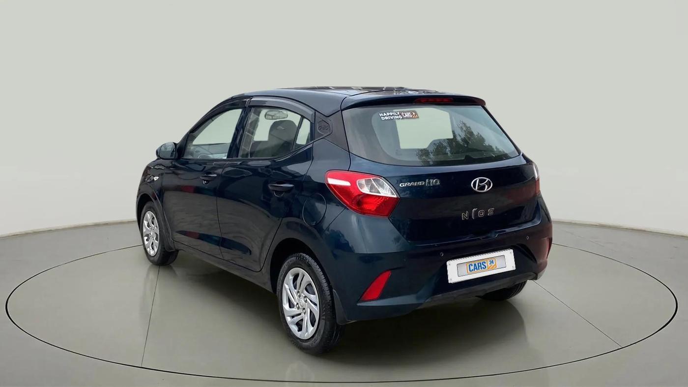 2021 Hyundai GRAND I10 NIOS MAGNA 1.2 KAPPA VTVT, Petrol, Manual, 74,291 km, Left Back Diagonal