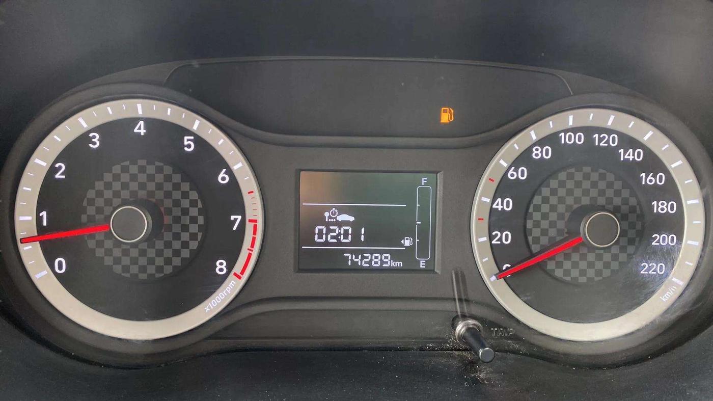 2021 Hyundai GRAND I10 NIOS MAGNA 1.2 KAPPA VTVT, Petrol, Manual, 74,291 km, Odometer Image
