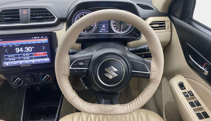 2020 Maruti Dzire VXI AMT, Petrol, Automatic, 22,958 km, Steering Wheel Close Up