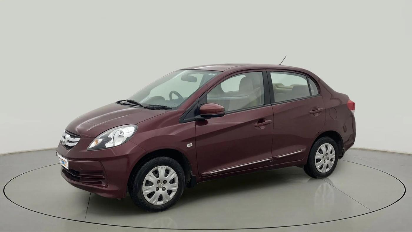 2015 Honda Amaze 1.2L I-VTEC S, Petrol, Manual, 30,496 km, Left Front Diagonal