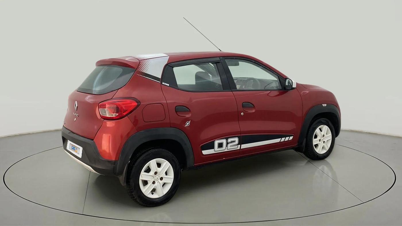 2017 Renault Kwid RXT 02 Anniversary Edition, Petrol, Manual, 16,188 km, Right Back Diagonal