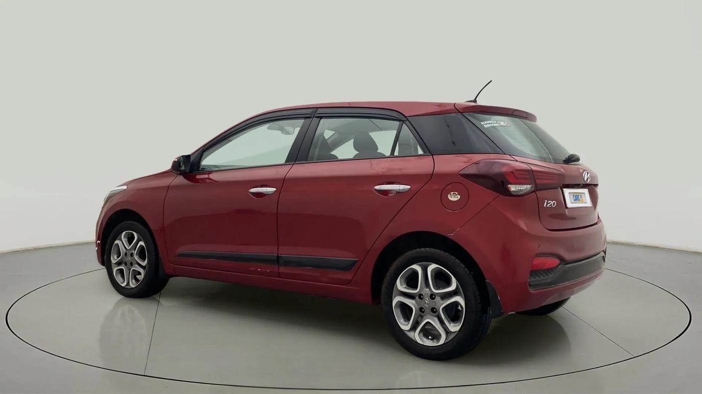 2018 Hyundai Elite i20 ASTA 1.2 (O), Petrol, Manual, 37,386 km, Left Back Diagonal
