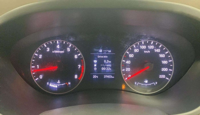 2018 Hyundai Elite i20 ASTA 1.2 (O), Petrol, Manual, 37,386 km, Odometer Image