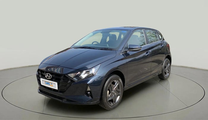 2023 Hyundai NEW I20 SPORTZ 1.2 IVT, Petrol, Automatic, 9,574 km, Left Front Diagonal