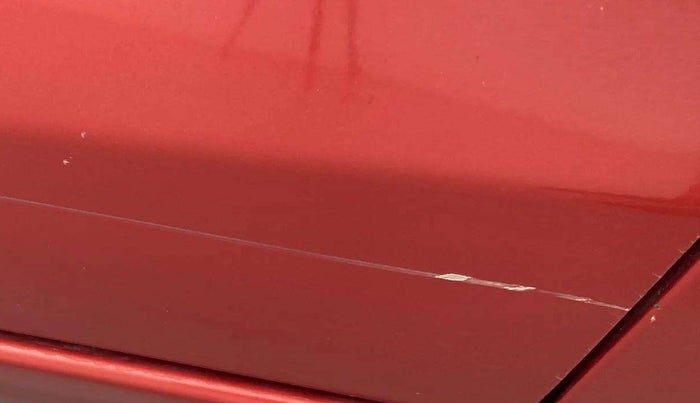 2018 Maruti Celerio VXI AMT, Petrol, Automatic, 48,554 km, Front passenger door - Minor scratches