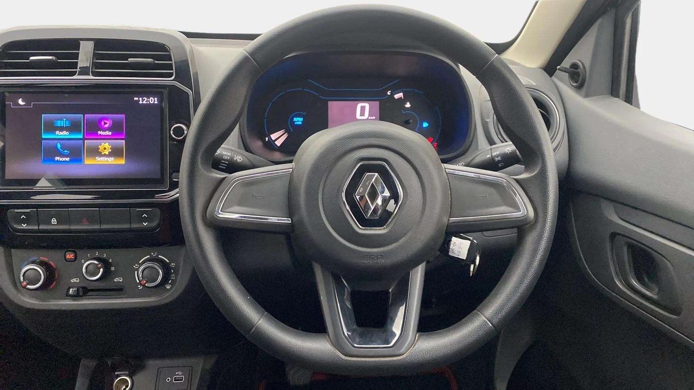 2021 Renault Kwid RXT 1.0 (O), Petrol, Manual, 22,925 km, Steering Wheel Close Up