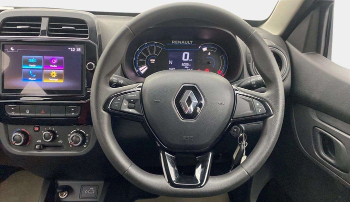 2023 Renault Kwid RXT 1.0 AMT, Petrol, Automatic, 6,099 km, Steering Wheel Close Up