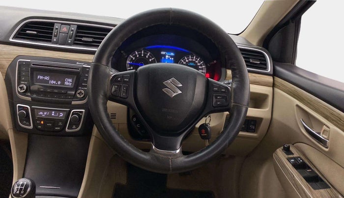 2019 Maruti Ciaz DELTA 1.5 SHVS MT PETROL, Petrol, Manual, 64,141 km, Steering Wheel Close Up