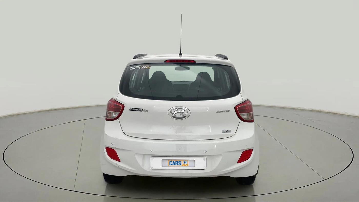 2015 Hyundai Grand i10 SPORTZ 1.2 KAPPA VTVT, CNG, Manual, 92,644 km, Back/Rear