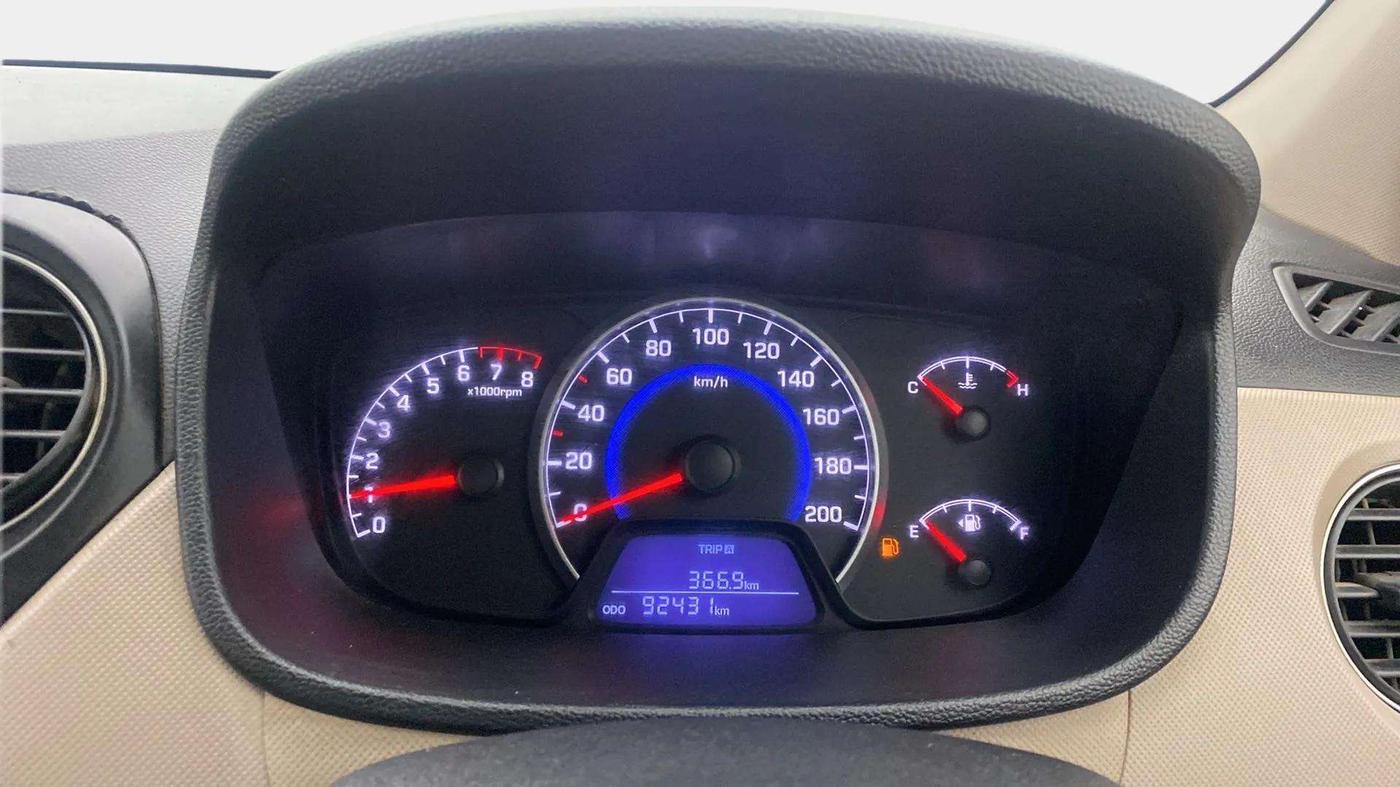 2015 Hyundai Grand i10 SPORTZ 1.2 KAPPA VTVT, CNG, Manual, 92,644 km, Odometer Image