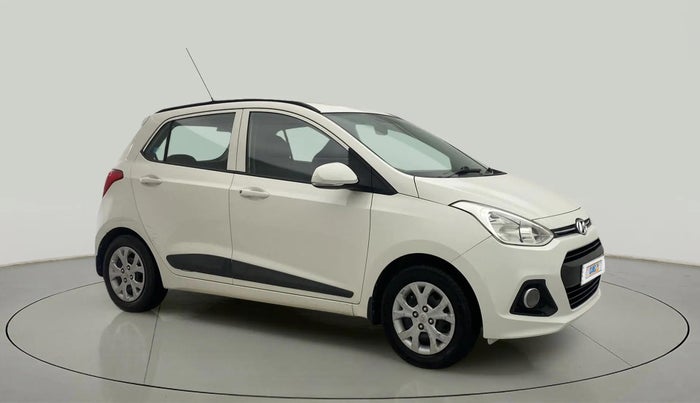 2015 Hyundai Grand i10 SPORTZ 1.2 KAPPA VTVT, CNG, Manual, 92,547 km, Right Front Diagonal