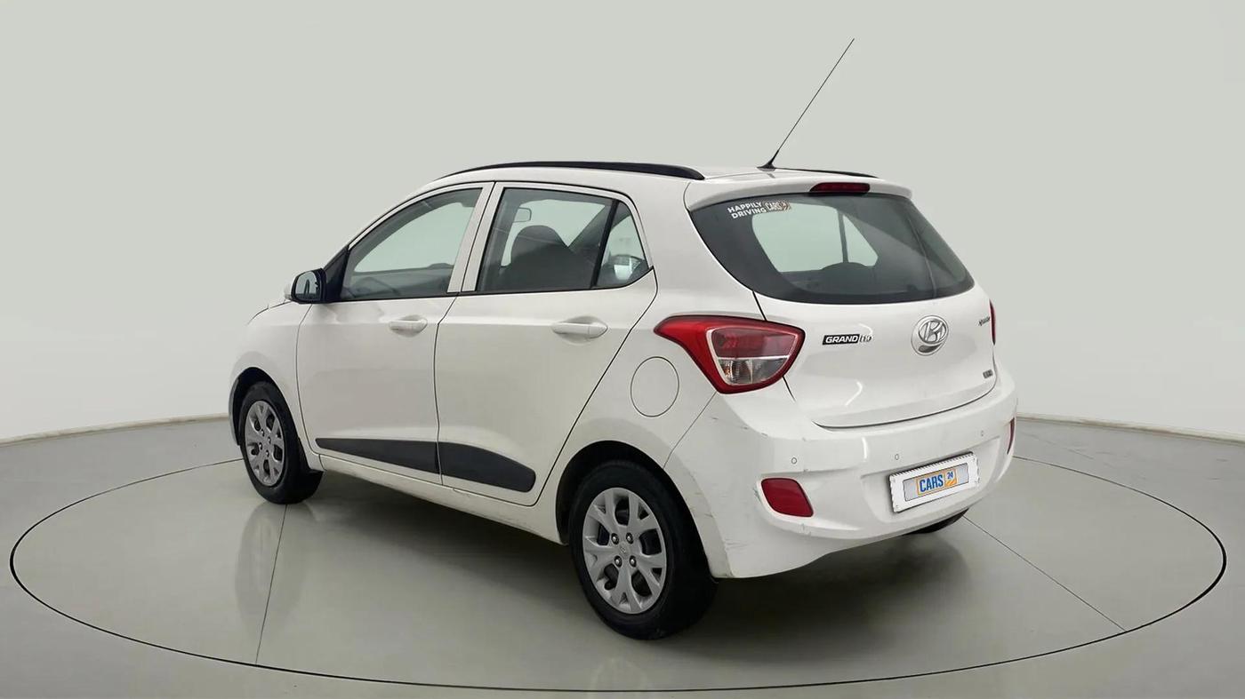 2015 Hyundai Grand i10 SPORTZ 1.2 KAPPA VTVT, CNG, Manual, 92,644 km, Left Back Diagonal