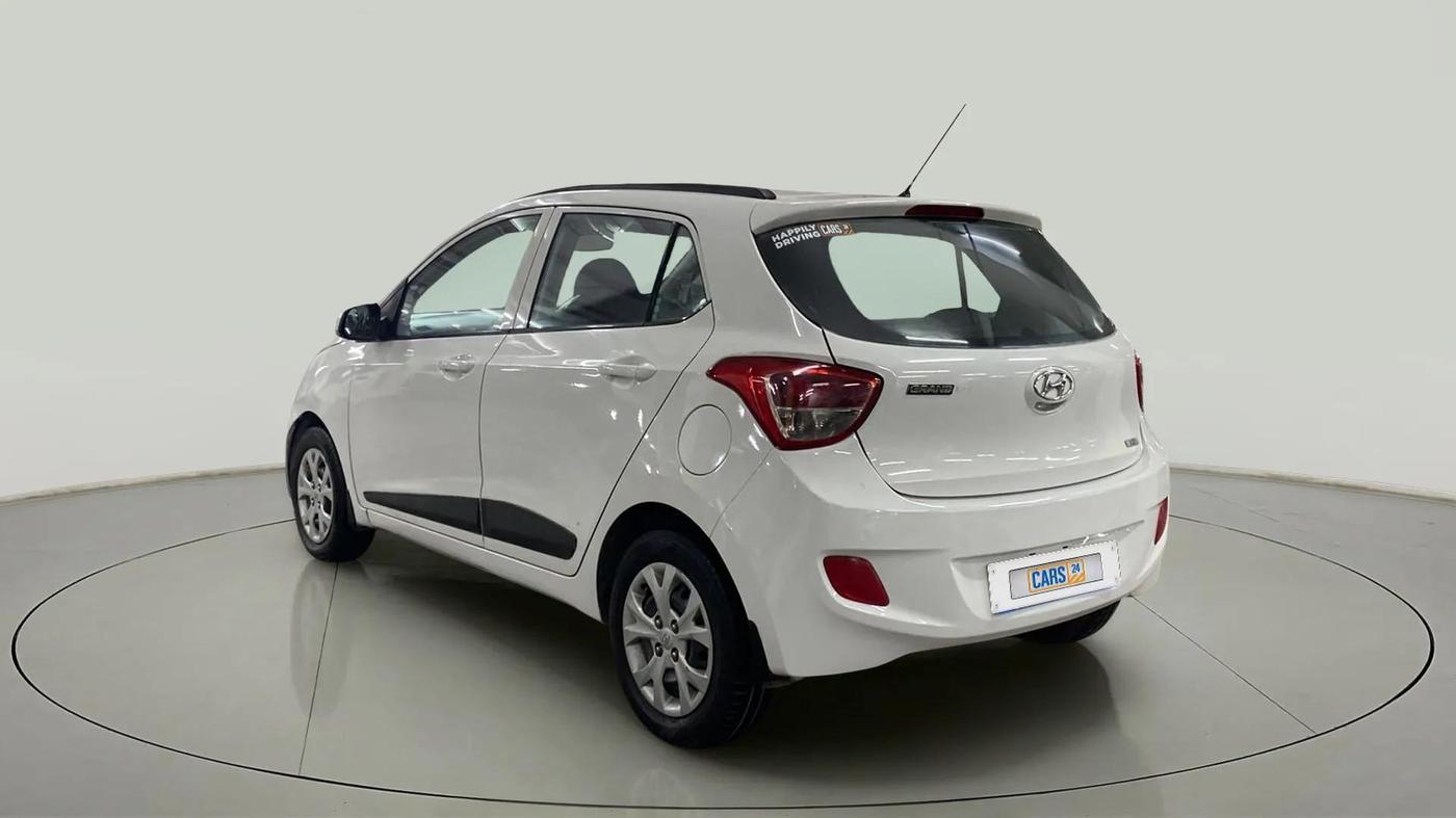 2015 Hyundai Grand i10 SPORTZ 1.2 KAPPA VTVT, Petrol, Manual, 72,923 km, Left Back Diagonal