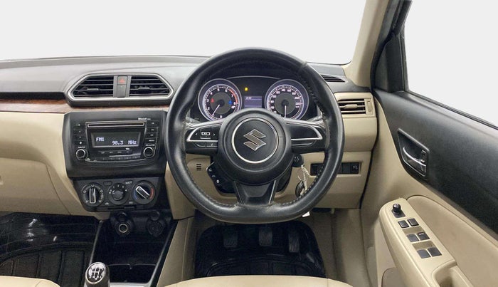 2018 Maruti Dzire VXI, Petrol, Manual, 90,472 km, Steering Wheel Close Up