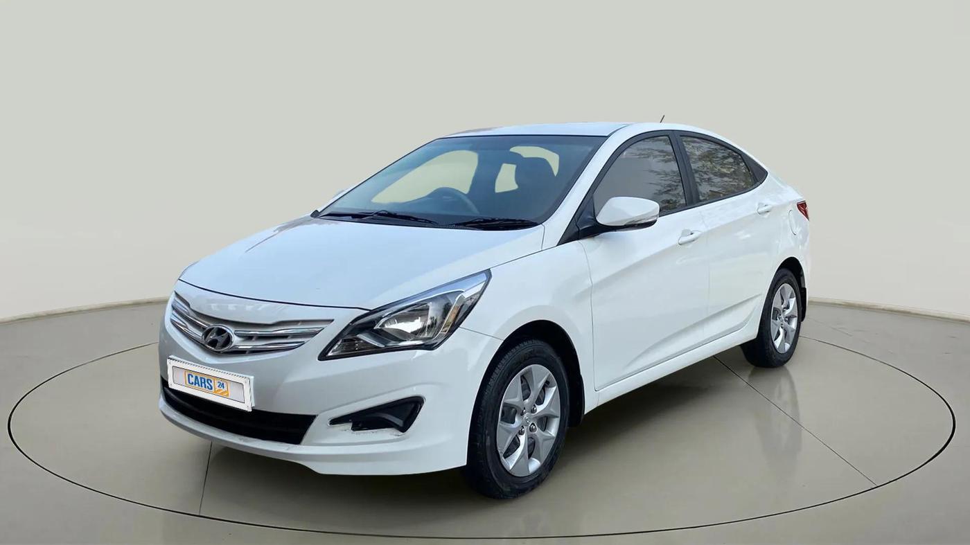 2015 Hyundai Verna FLUIDIC 4S 1.4 VTVT, Petrol, Manual, 35,379 km, Left Front Diagonal