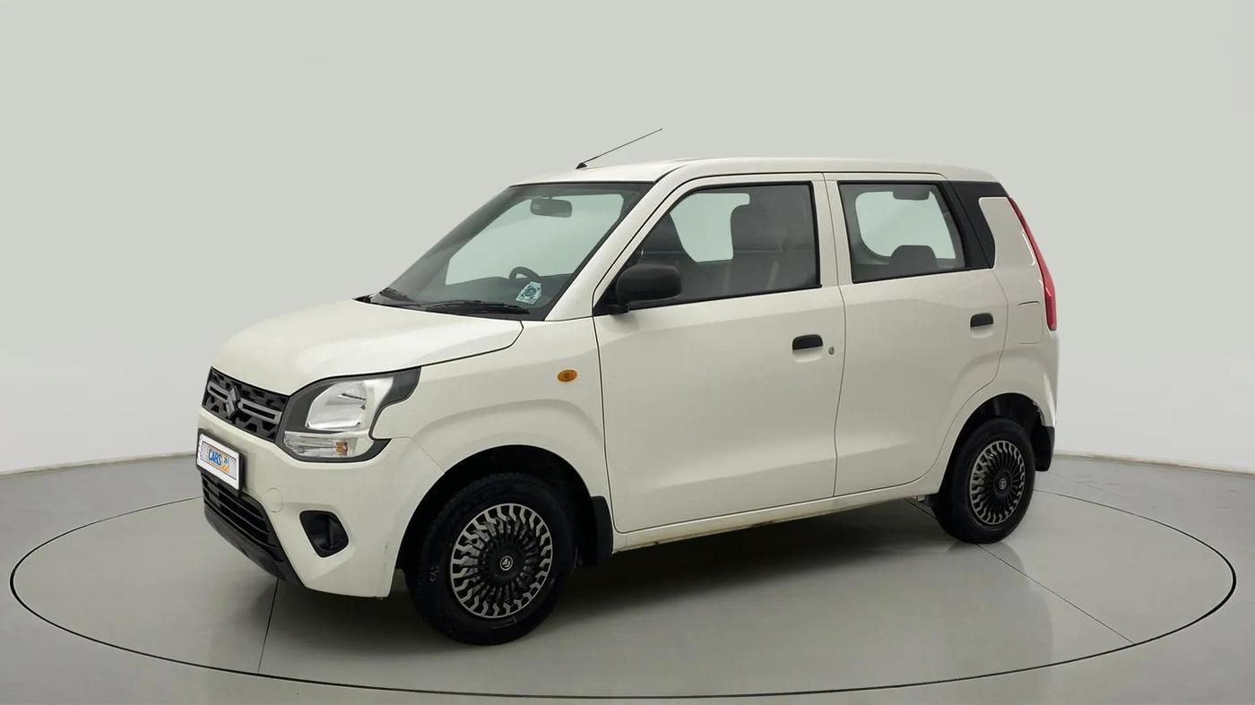 2020 Maruti New Wagon-R LXI 1.0, Petrol, Manual, 47,562 km, Left Front Diagonal