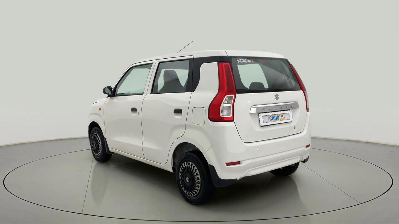 2020 Maruti New Wagon-R LXI 1.0, Petrol, Manual, 47,562 km, Left Back Diagonal