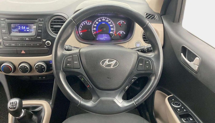 2015 Hyundai Grand i10 ASTA 1.2 KAPPA VTVT, Petrol, Manual, 15,062 km, Steering Wheel Close Up