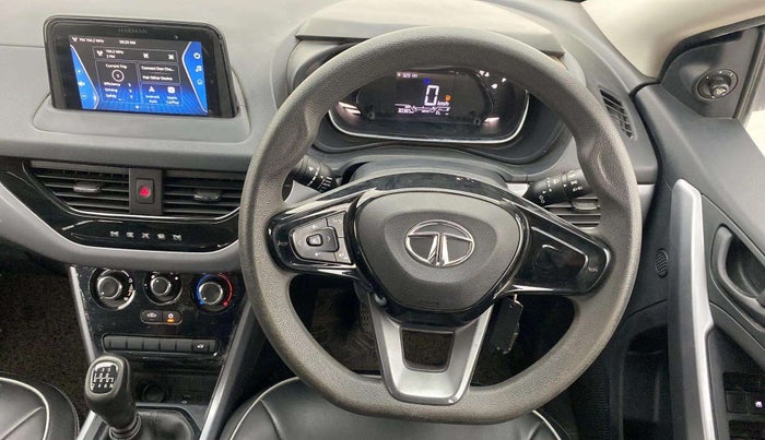 2022 Tata NEXON XM PLUS SUNROOF PETROL, Petrol, Manual, 30,697 km, Steering Wheel Close Up