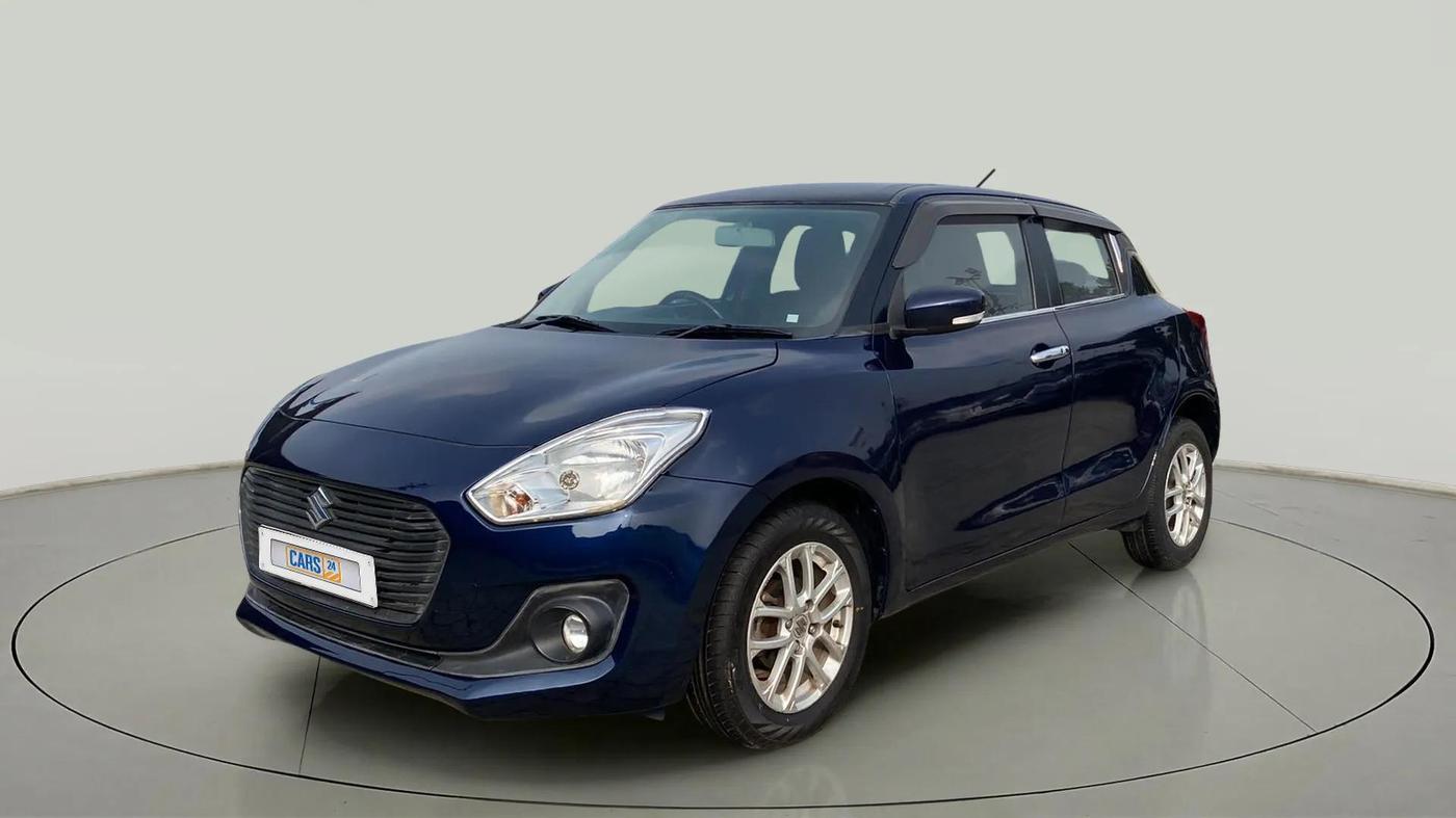 2019 Maruti Swift ZXI, Petrol, Manual, 70,975 km, Left Front Diagonal