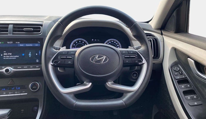 2022 Hyundai Creta SX IVT 1.5 PETROL, Petrol, Automatic, 34,604 km, Steering Wheel Close Up