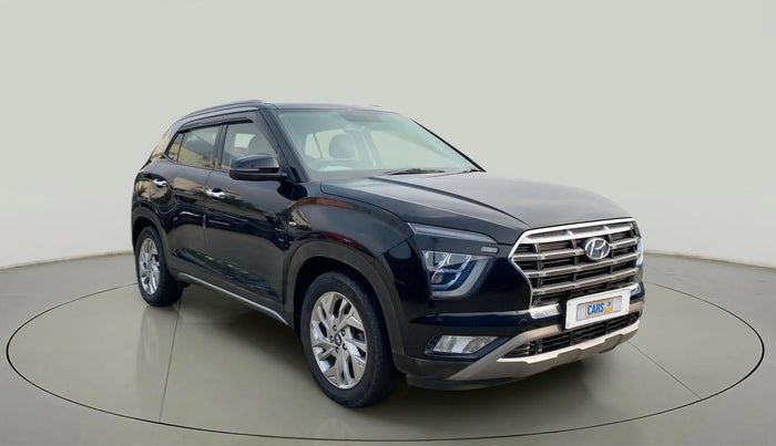 2022 Hyundai Creta SX IVT 1.5 PETROL, Petrol, Automatic, 34,604 km, Right Front Diagonal