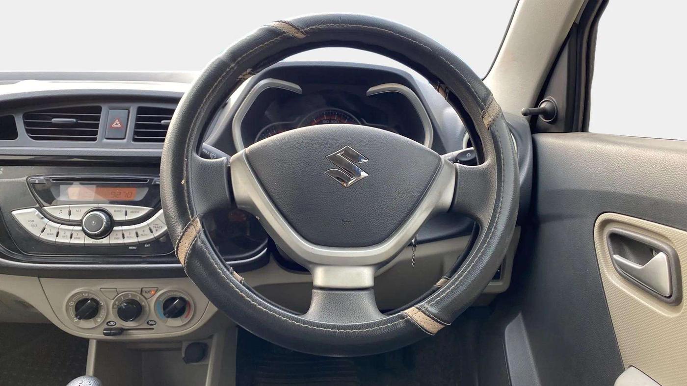 2018 Maruti Alto K10 VXI, Petrol, Manual, 49,384 km, Steering Wheel Close Up