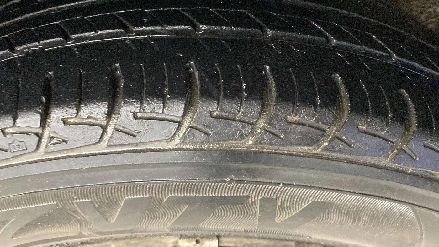 2018 Maruti Baleno DELTA CVT PETROL 1.2, Petrol, Automatic, 36,032 km, Left Rear Tyre Tread