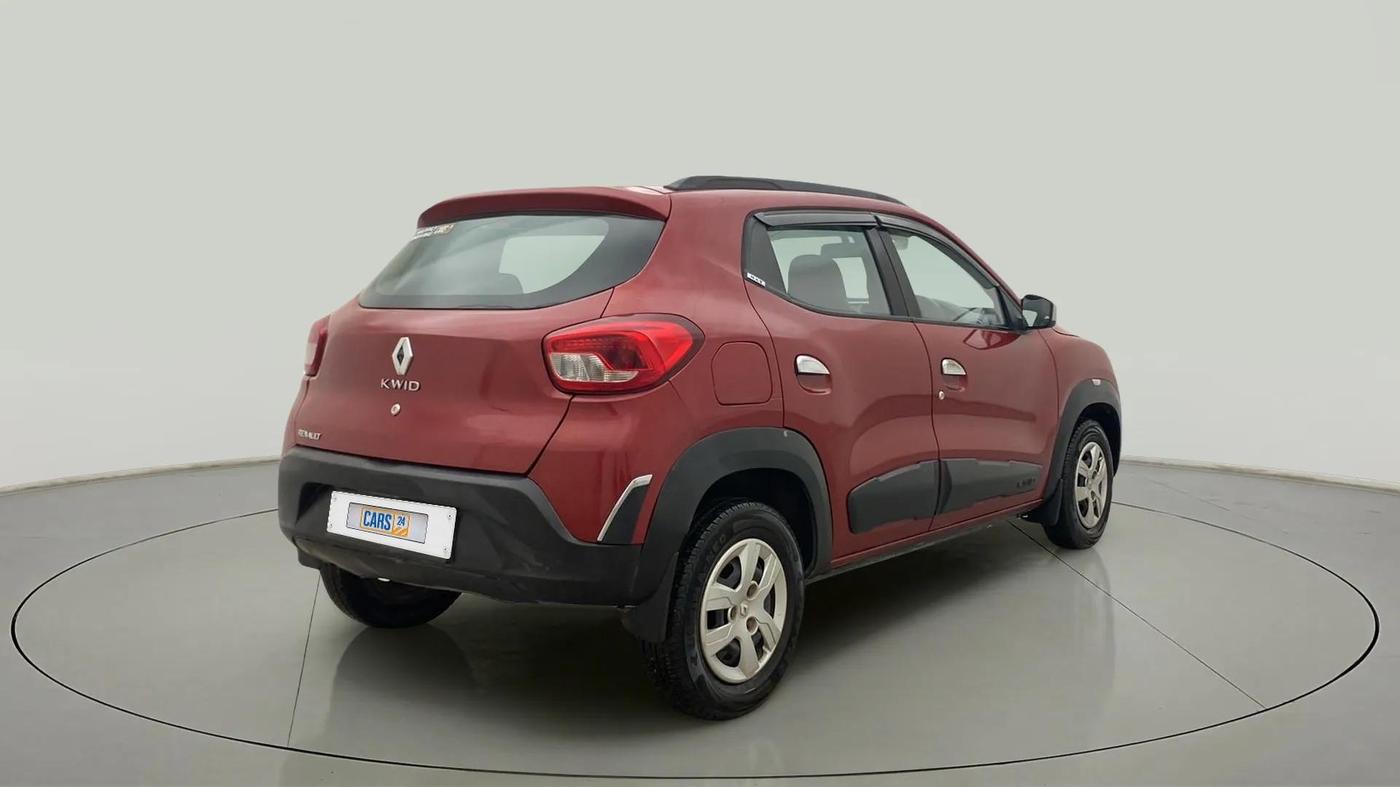2019 Renault Kwid RXT 1.0 (O), Petrol, Manual, 64,796 km, Right Back Diagonal