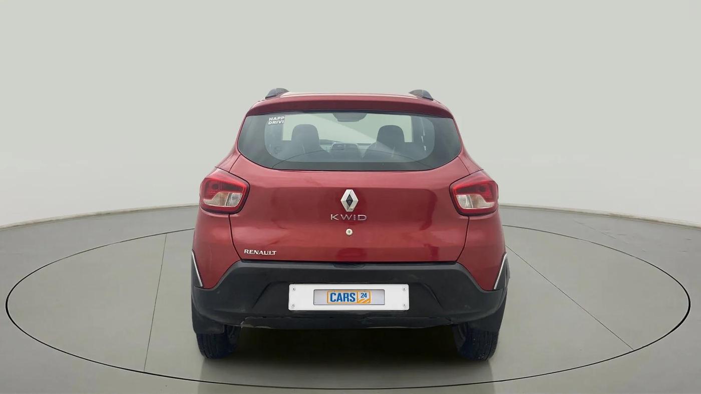 2019 Renault Kwid RXT 1.0 (O), Petrol, Manual, 64,796 km, Back/Rear