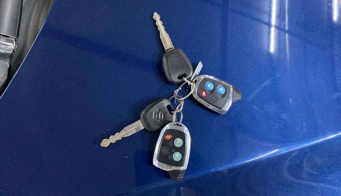 2018 Maruti Baleno SIGMA PETROL 1.2, Petrol, Manual, 24,694 km, Key Close Up