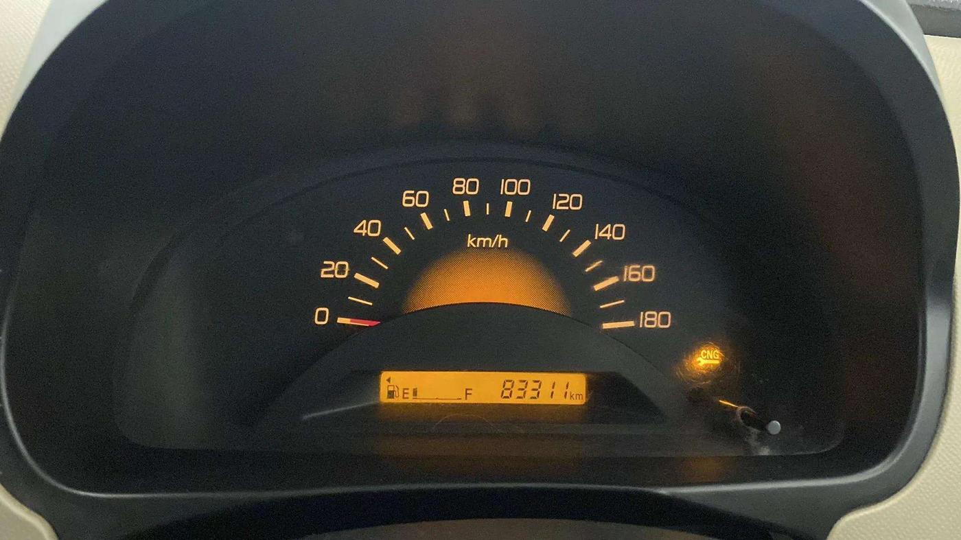 2018 Maruti Wagon R 1.0 LXI CNG, CNG, Manual, 83,706 km, Odometer Image